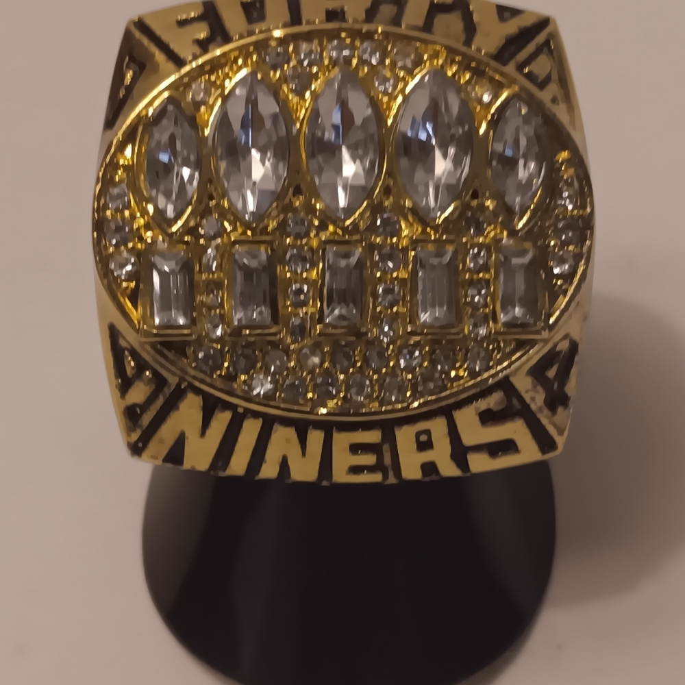 1994 San Francisco 49ers Collectable Super Bowl Ring Steve Young